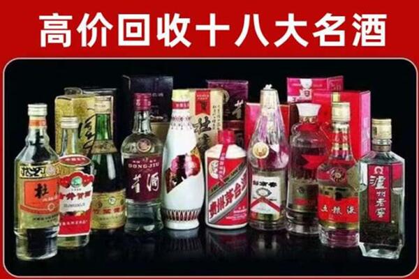 东莞市道滘镇回收老酒